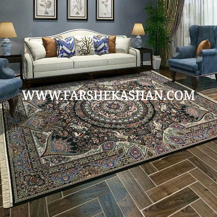 فرش عقیق ترنج مهراب