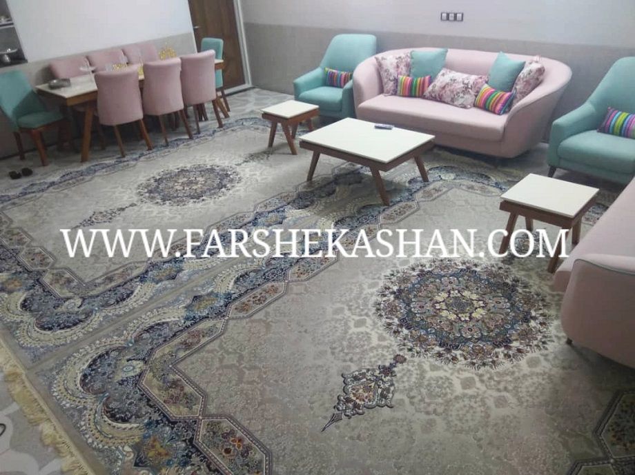 فرش کاشاه مدل هالیدی