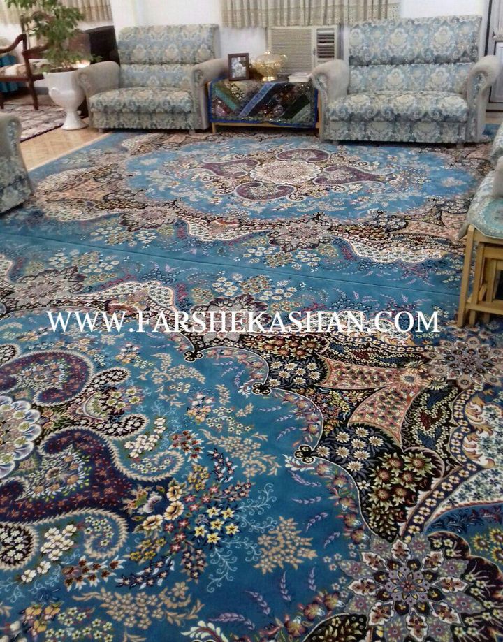 فرش راوند کاشان طرح اهورا